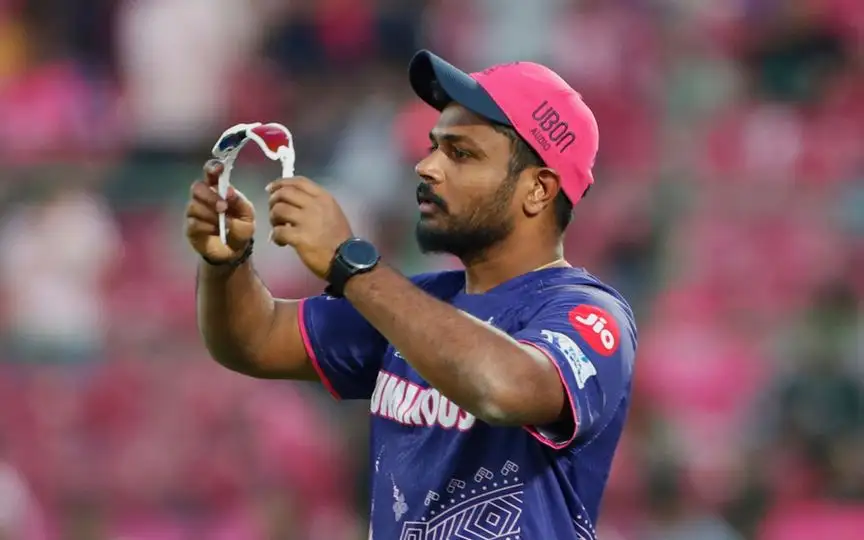 Sanju Samson For RR in IPL 2025 [Source: AP Photos]
