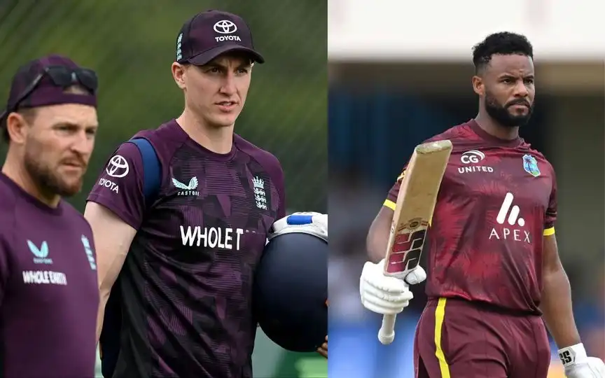 England vs WI (Source:@88Brooky,x.com)