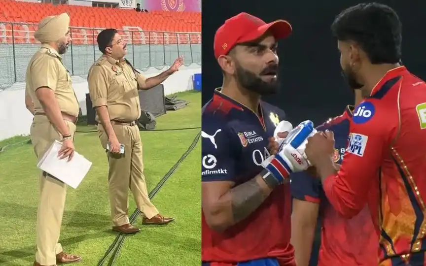High Security For RCB vs PBKS IPL Match! Extra Police Deployed In Mullanpur For Qualifier 1