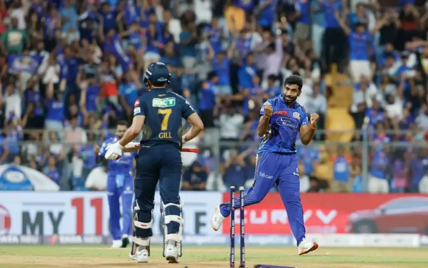 GT vs MI, Eliminator. [Source - IPL/x.com]
