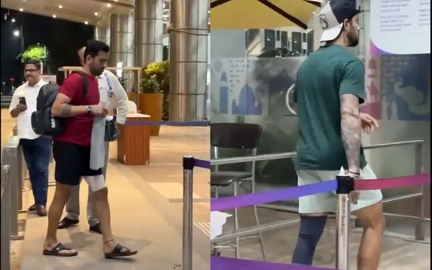 Deepak Chahar and Varma - (Source: @ScreenGrab)