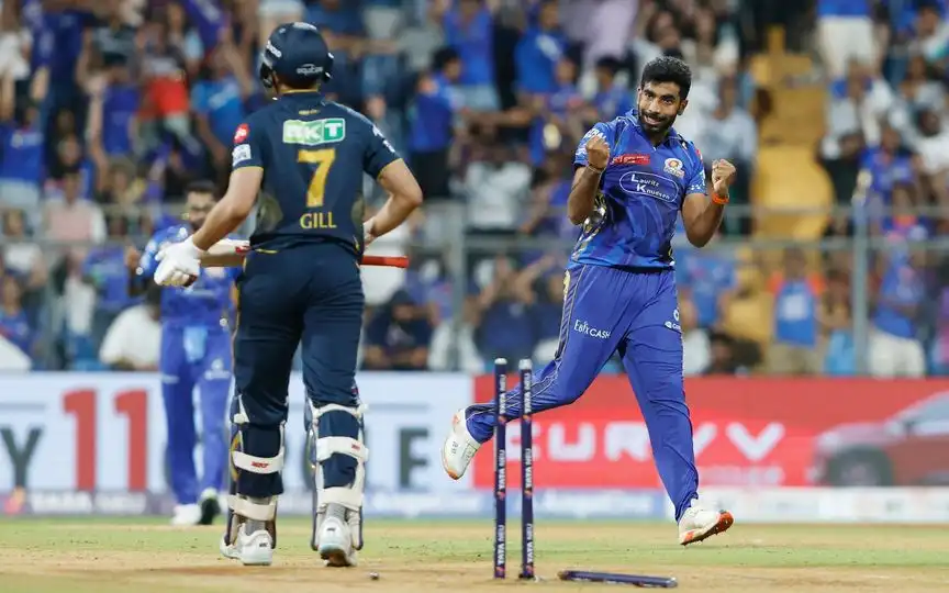 Jasprit Bumrah vs Shubman Gill (Source: @IPL/X.com)