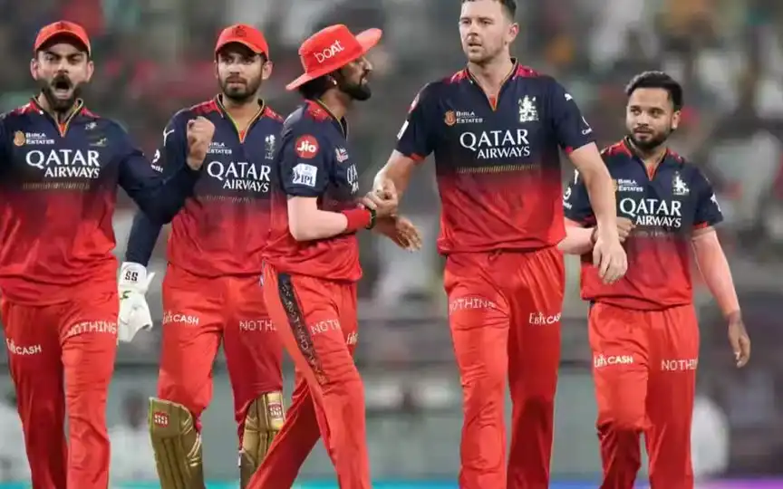 Hazlewood Vs Iyer [Source: @iplt20.com]
