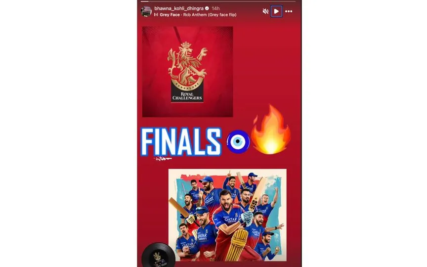 Bhawna Dhingra's IG Story [Source: @bhawna_kohli_dhingra/Instagram]