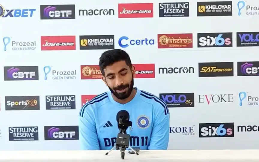 Jasprit Bumrah talking about Bazball - (Source : @Johns/X.com)