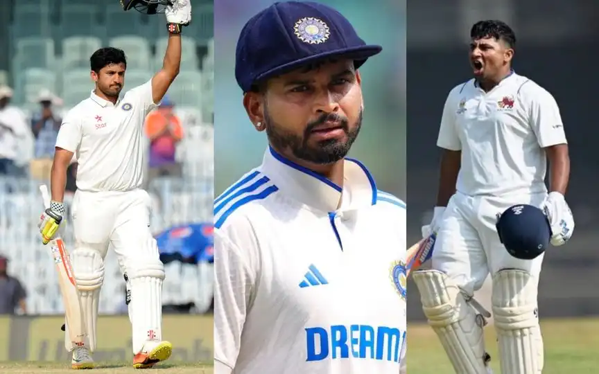 Why Nair was picked over Sarfaraz, Shreyas [Source: @CricCrazyJohns/x.com]
