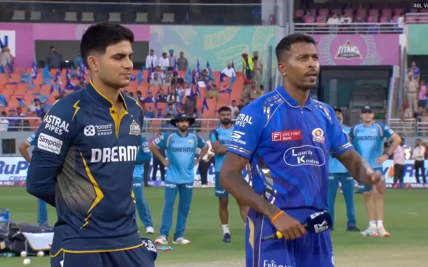 MI Vs GT Toss Time [Source: Screenshot/JioStar]
