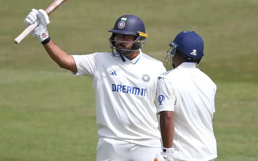 Karun Nair in action (Source: @Kunal_KLR/X)