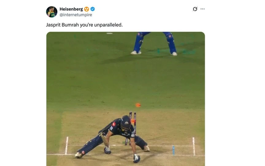 Fan tweet on Bumrah [Source: @internetumpire/X.com]