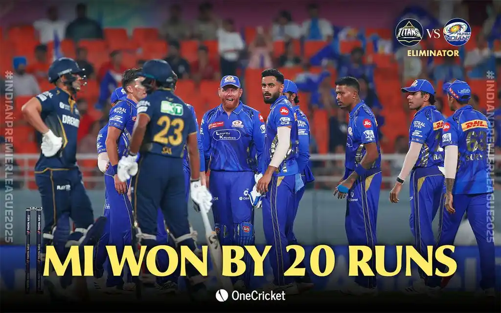 GT vs MI [Source: OneCricket]