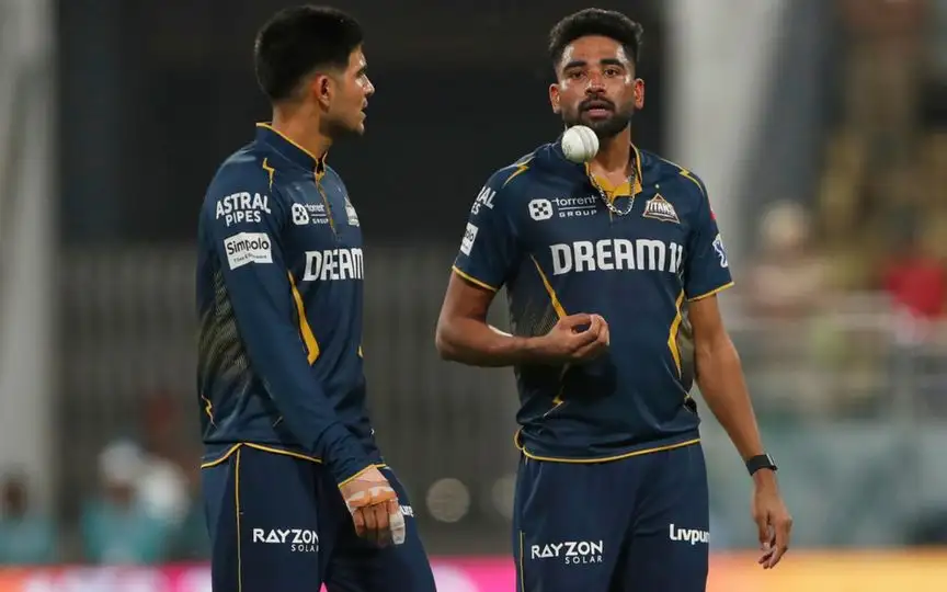 GT got eliminated from IPL 2025 on Friday [Source: AP]