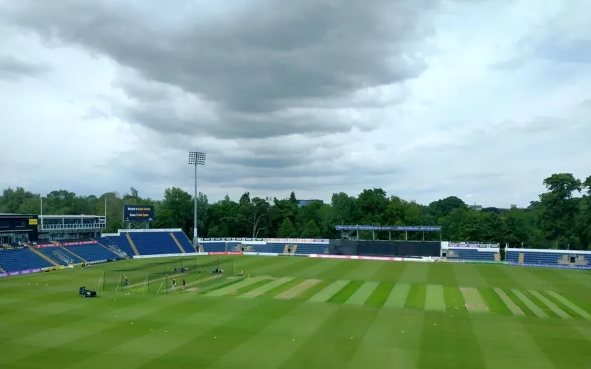 Sophia Gardens pitch and weather report for ENG vs WI 2nd ODI [Source: @Gloscricket/x.com]