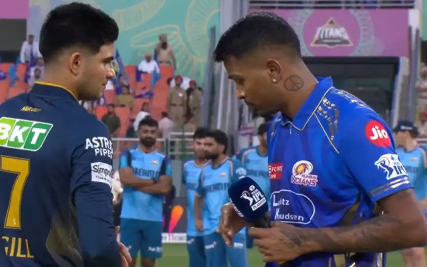 No Handshake, Ego Clash! Hardik Pandya’s On-Field Gesture Towards Gill Goes Viral