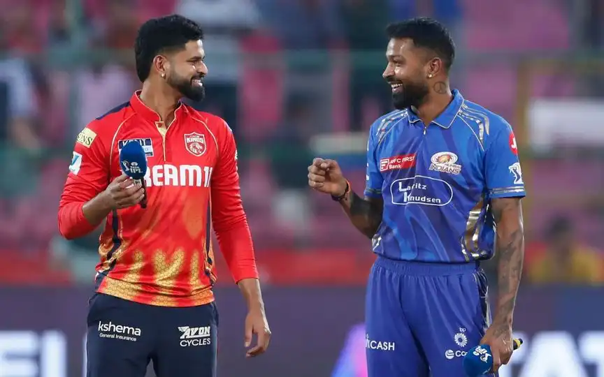 PBKS will take on MI in Q2 of IPL 2025. [Source - AP Photos]