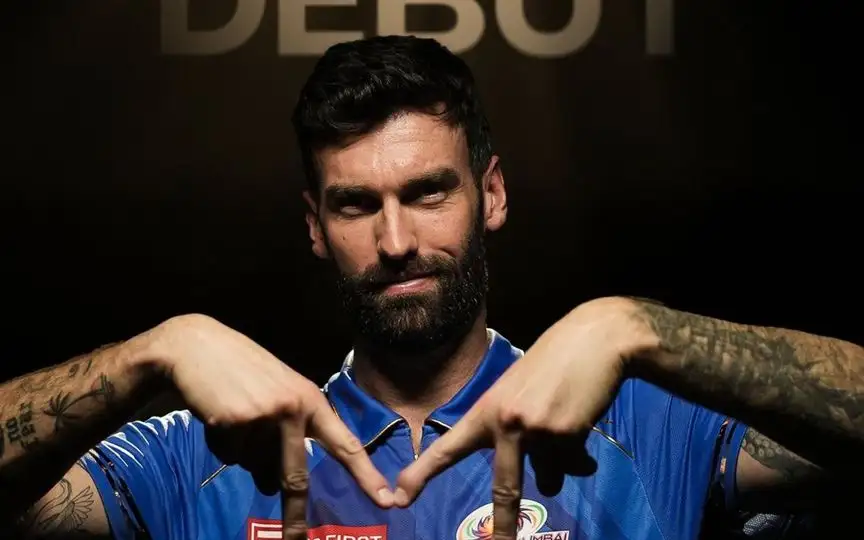 Reece Topley for MI (Source: @mipaltan/X.com)