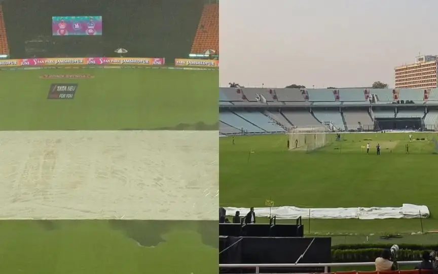 Narendra Modi Stadium vs Eden Gardens - (Source : @Johns/X.com)