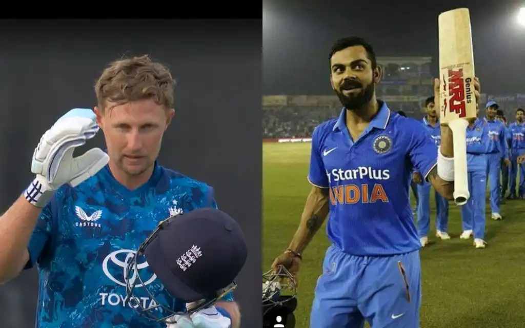 Joe Root and Virat Kohli [Source: @CricCrazyJohns, @ViratBomB/x.com]