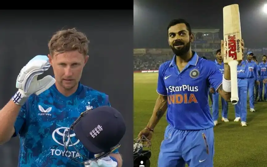 Joe Root and Virat Kohli [Source: @CricCrazyJohns, @ViratBomB/x.com]