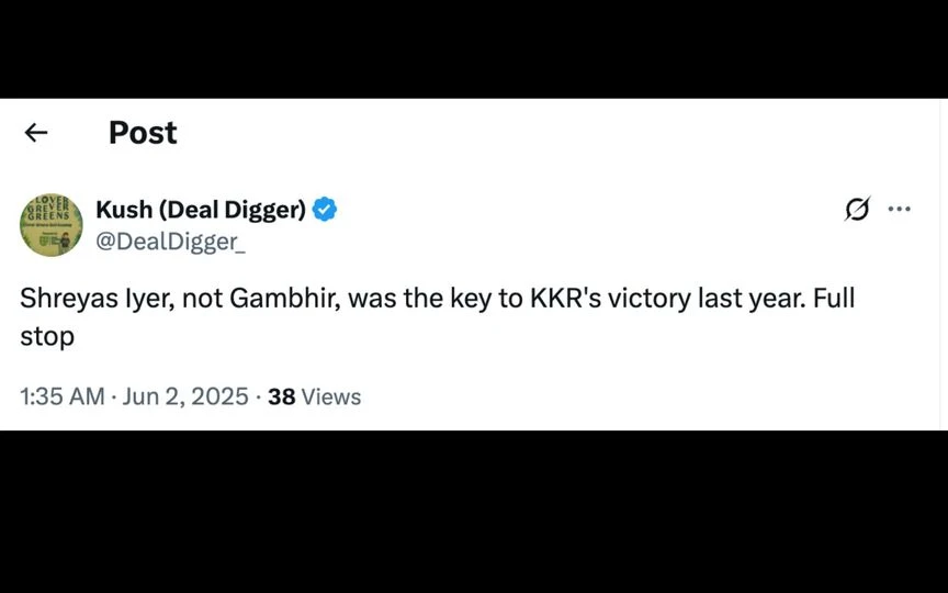Fan tweet [Source: @DealDigger_/X.com]