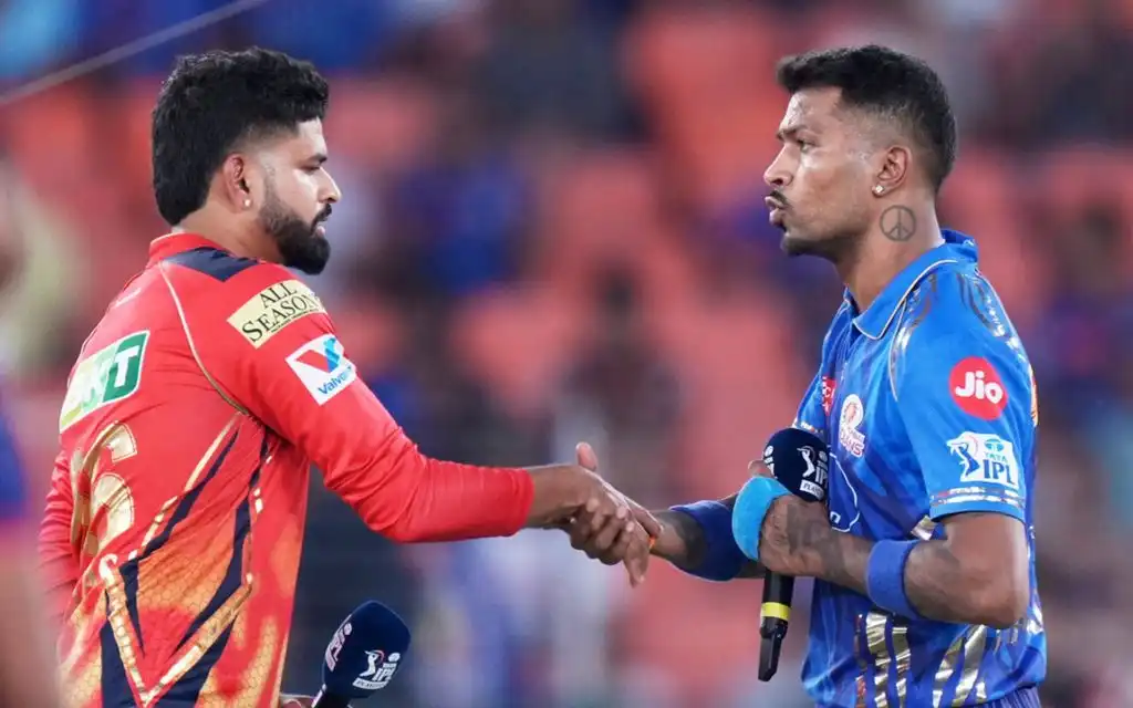 PBKS and MI players have been fined [Source: AP]