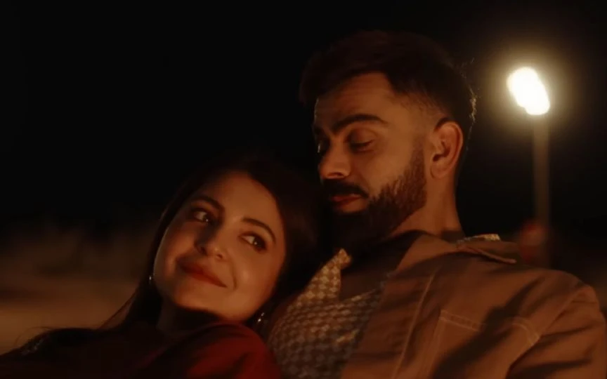 Virat Kohli and Anushka Sharma in the new Dubai tourism ad [Source: @VisitDubai/youtube.com]