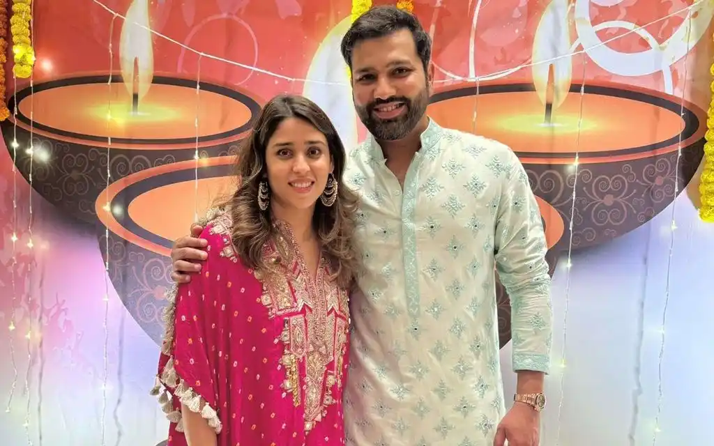 Rohit Sharma Wife, Ritika Sajdeh (X.Com/@ImRo45)
