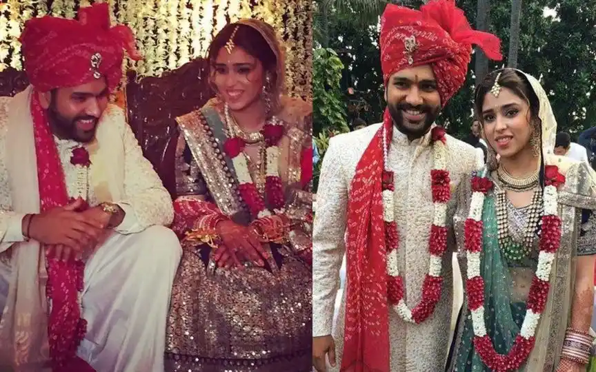 Rohit Sharma and Ritika Sajdeh got married in 2015 (X.com)