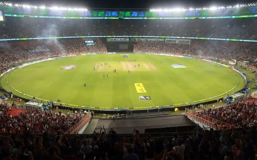 Narendra Modi Stadium, Ahmedabad [Source: @mufaddal_vohra/X]