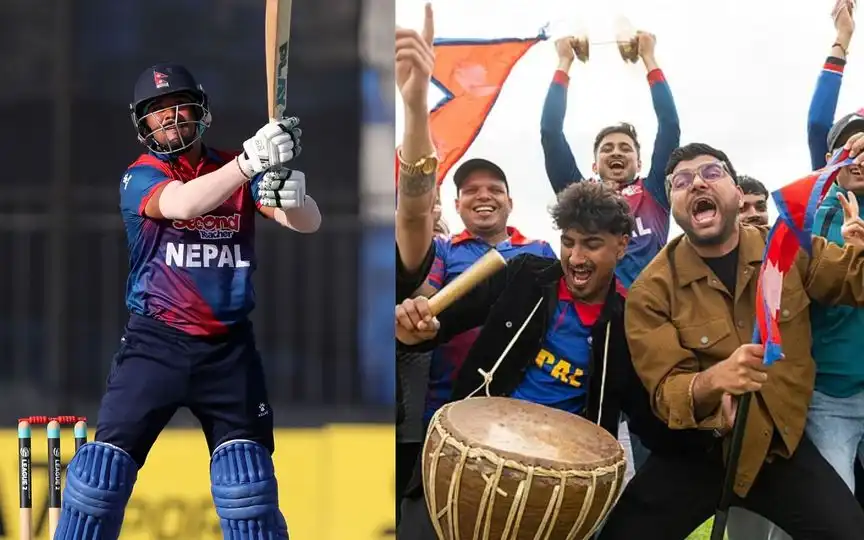 Fans Mob Nepal vs Scotland Hero Karan KC At Dundee After Nail-Biting Thriller