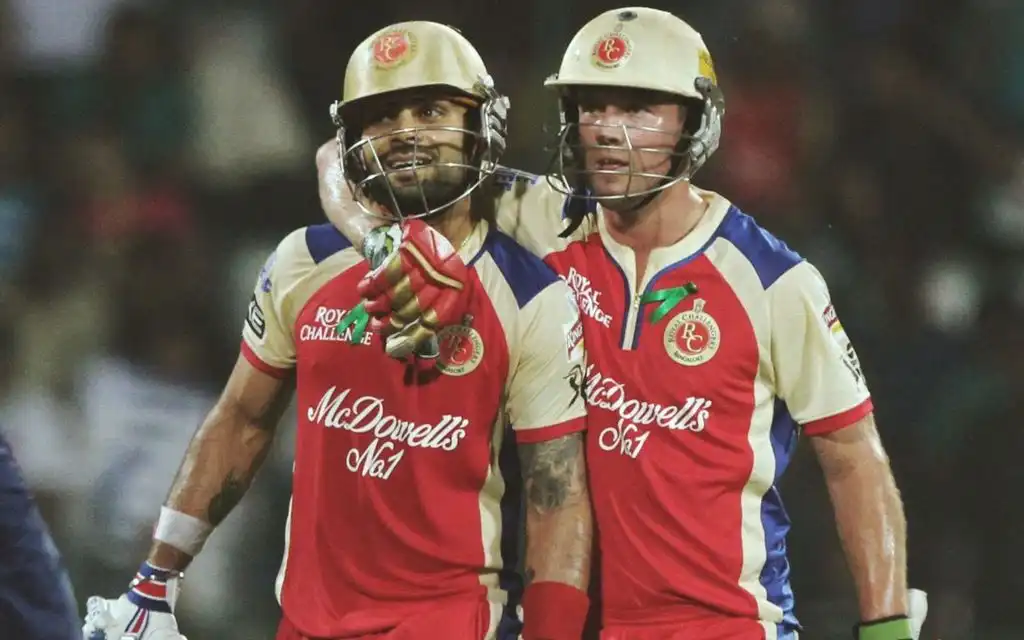 AB De Villiers wishes good luck to Virat Kohli for IPL 2025 final [Source: @LokeshVirat18K/X.com]