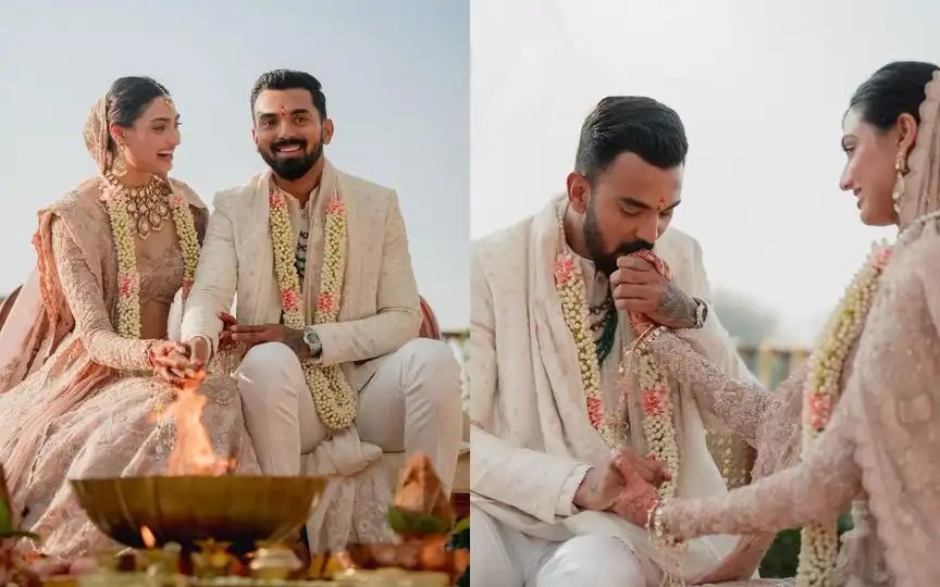 KL Rahul and Athiya Shetty tied the knot in 2023 (X.com)