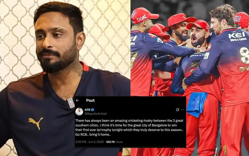 "ATR Wants Punjab": CSK Hero Ambati Rayudu Faces Backlash For Supporting RCB In Final