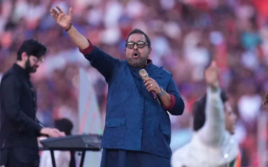 Shankar Mahadevan during IPL 2025 closing ceremony [Source: @OneCricketApp/x.com]