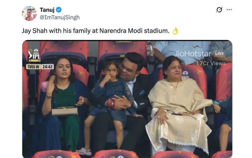 Jay Shah [Source: @ImTanujSingh/X.com]