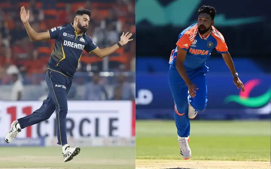 Mohammed Siraj Indian Pacer in the frame (X.com/@mdsirajofficial)
