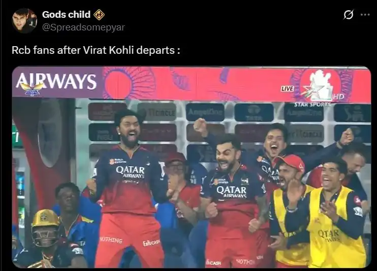 Fan Tweet on Virat Kohli (Source: @Spreadsomepyar/X.com)
