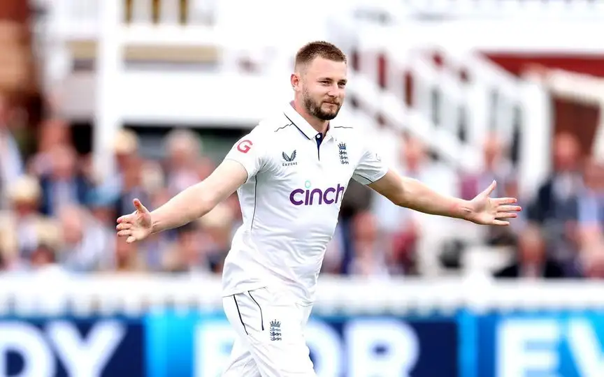England's Express Pacer Gus Atkinson All Set To Miss First Test Against India
