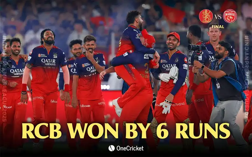 RCB vs PBKS [Source: OneCricket]