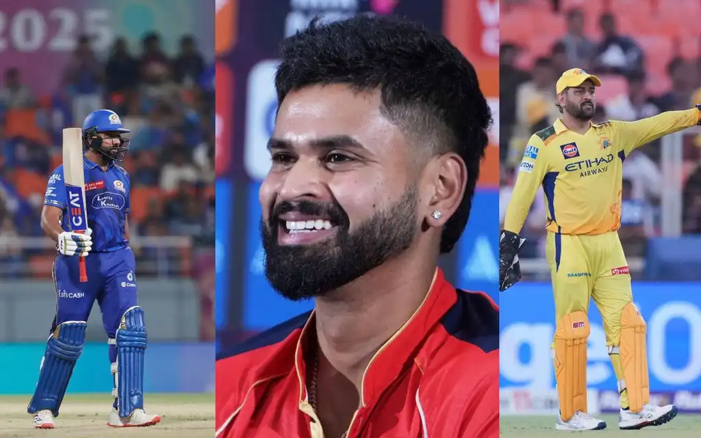 Rohit Sharma, Shreyas Iyer, MS Dhoni [Source: AP Photos]