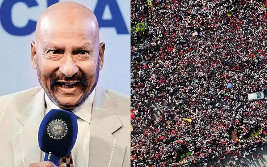 Syed Kirmani on Bengaluru stampede [Source: @indianowme/X]
