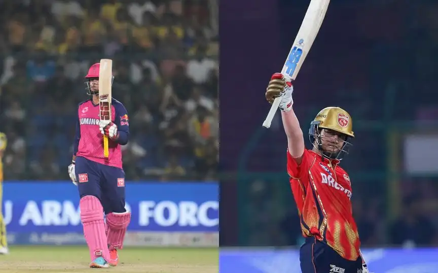Vaibhav Suryavanshi and Priyans Arya [Source: AP Photos]