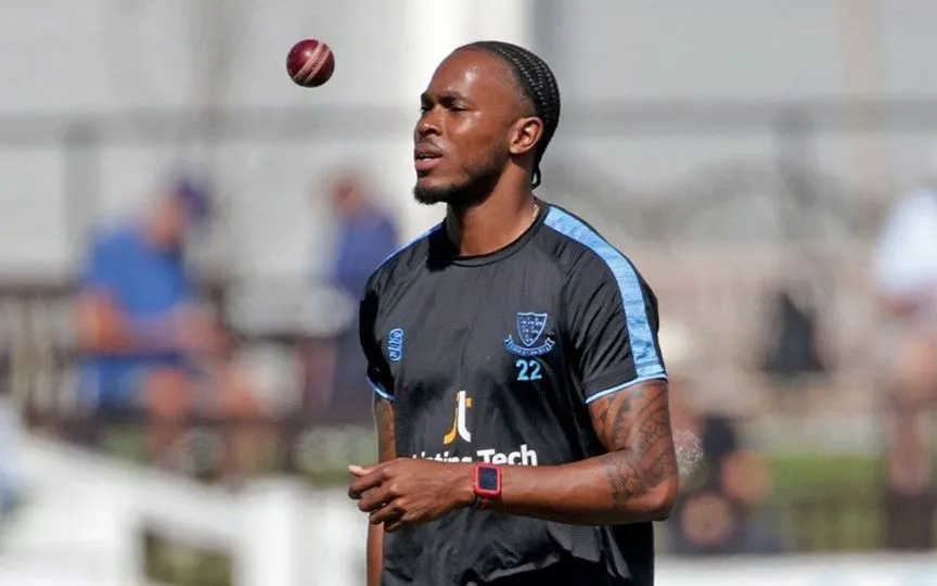 Jofra Archer bowling - (Source :@Johns/X.com)