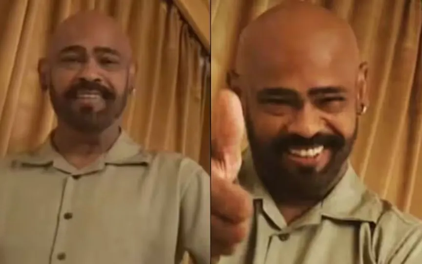 Vinod Kambli's new look (Source:@Instagram)