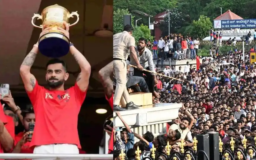 Timeline of RCB stampede [Source: @Nageshw95904390]