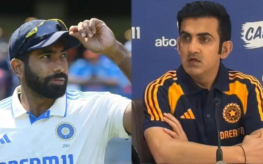 Gambhir speaking about Jasprit Bumrah - (Source :@Johns/X.com)