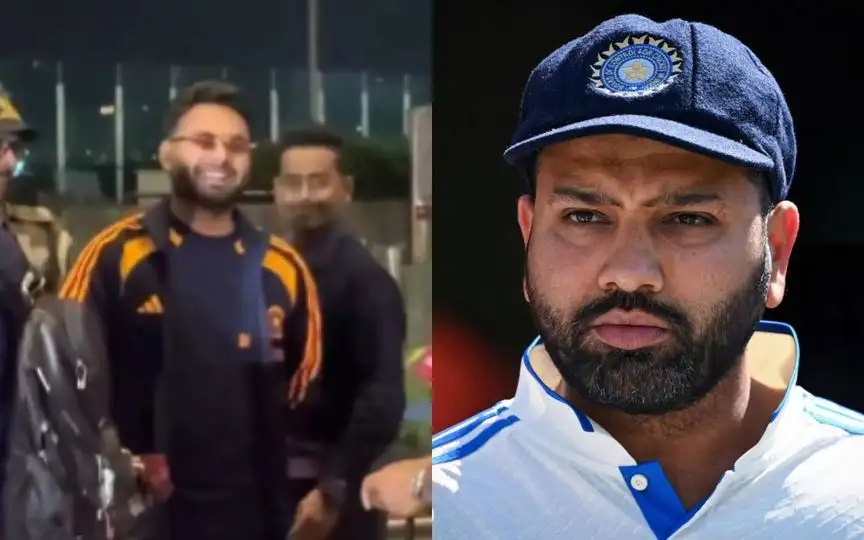 Rishabh Pant and Rohit Sharma [Source: @mufaddal_vohra, @SelflessCricket/x.com]
