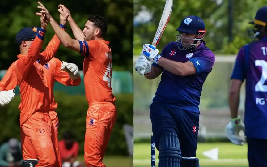 Netherlands vs Scotland [Source: @Scotlandcricket/X]
