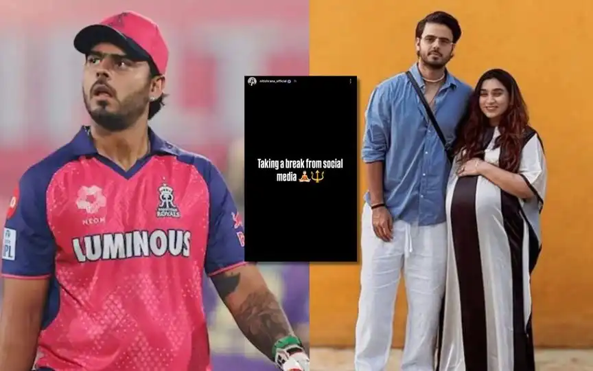 "Taking A Break": Nitish Rana Pauses Social Media Amid Wife's Pregnancy "Taking A Break": Nitish Rana Pauses Social Media Amid Wife's Pregnancy
