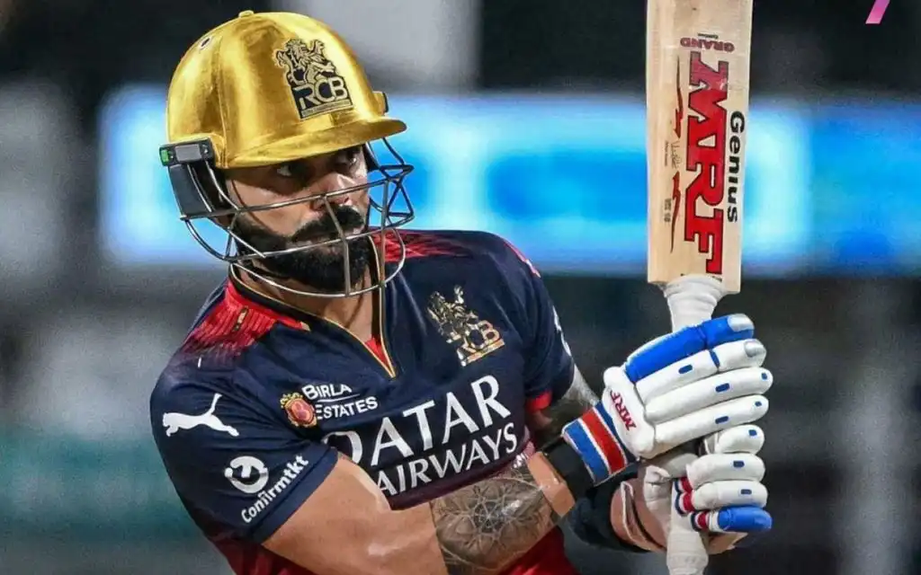 Virat Kohli in action for RCB- (Source :@Johns/X.com)