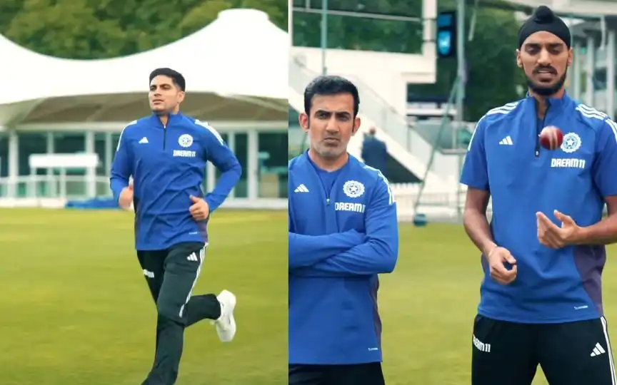 Team India training session [Source: Screenshot/@BCCI/X.COM]

